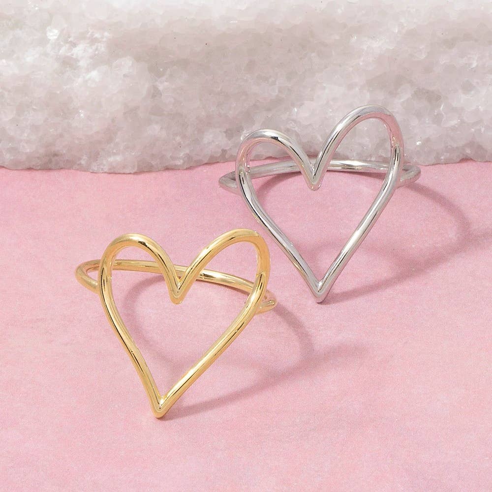 Heart Cutout Band