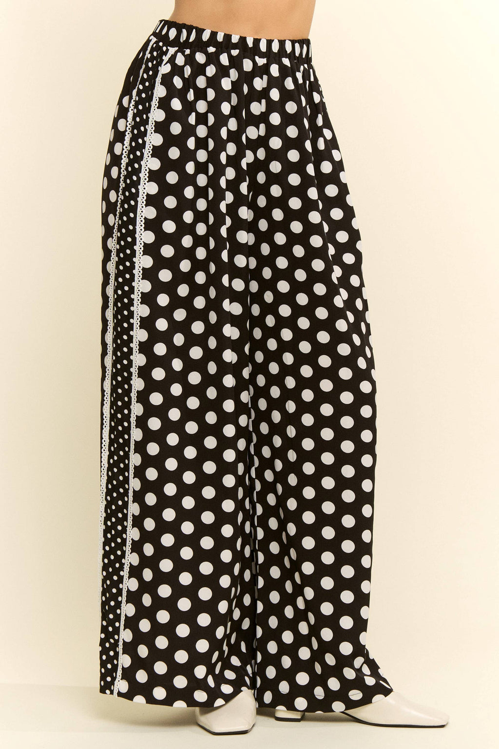 Dot Wide Legs