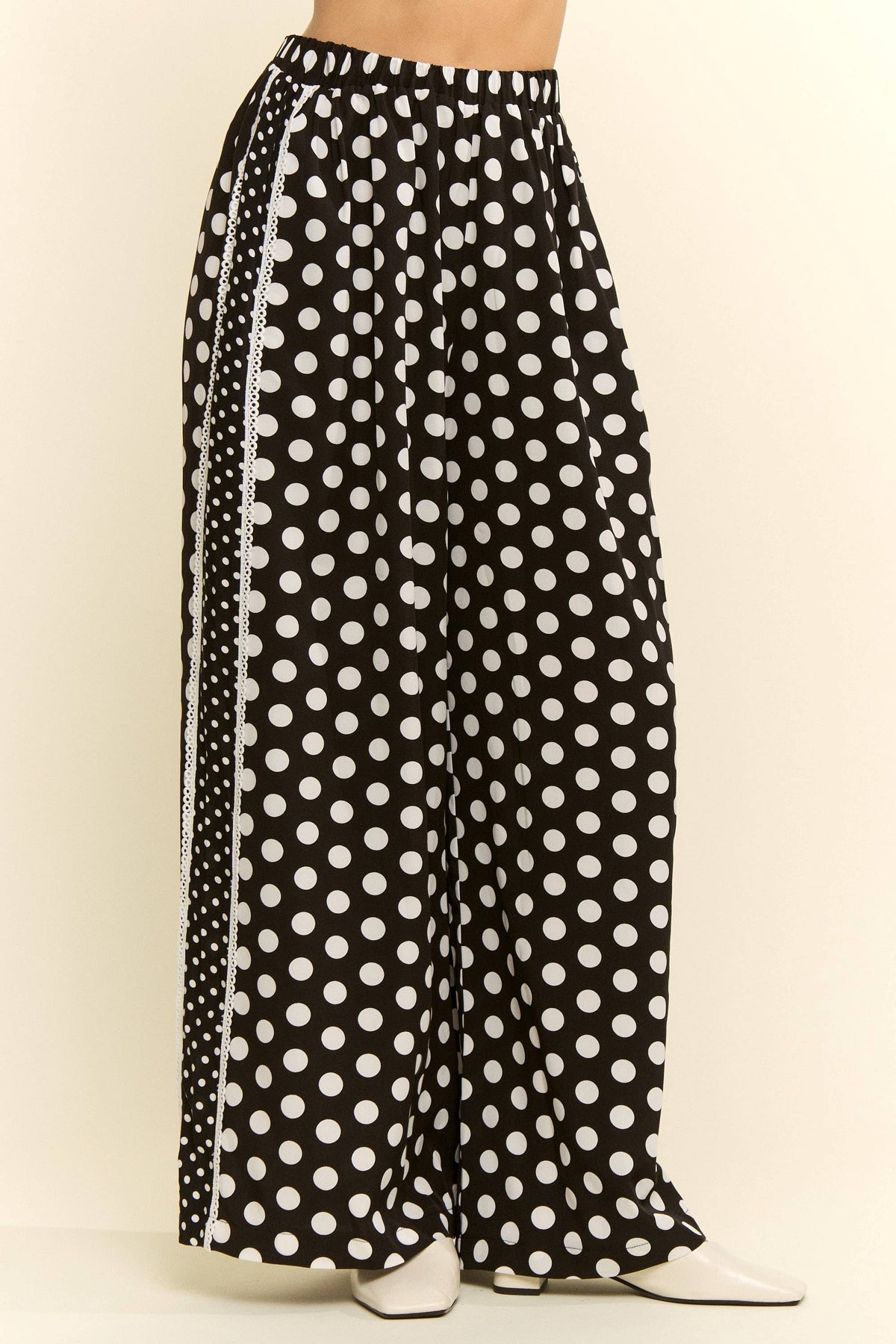 Dot Wide Legs
