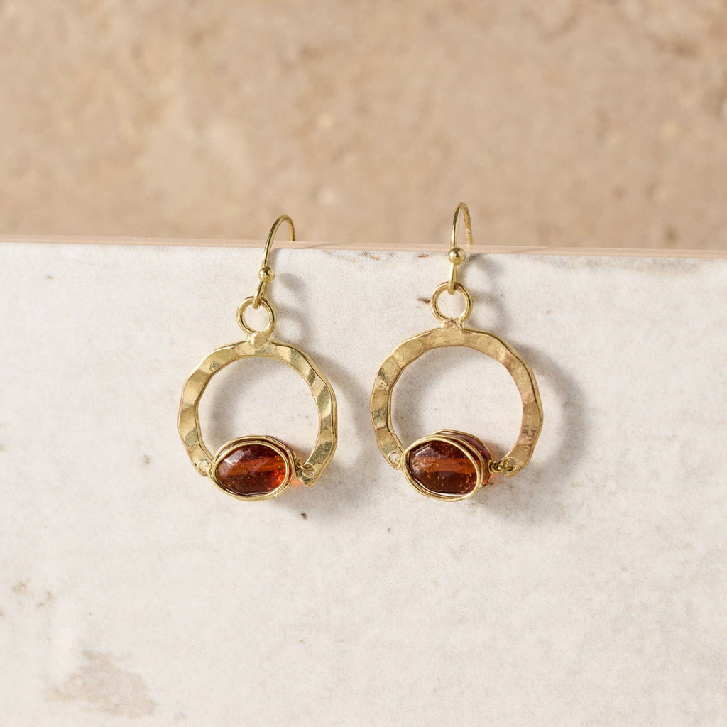 Dekhana Glass Bead Earrings