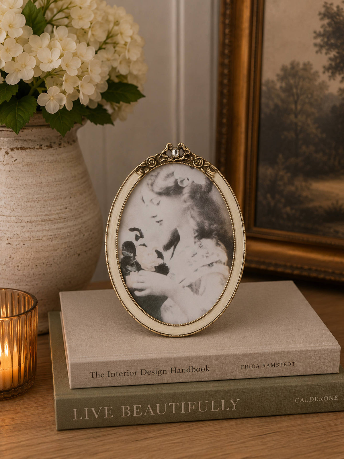 Ornate Jeweled Frame