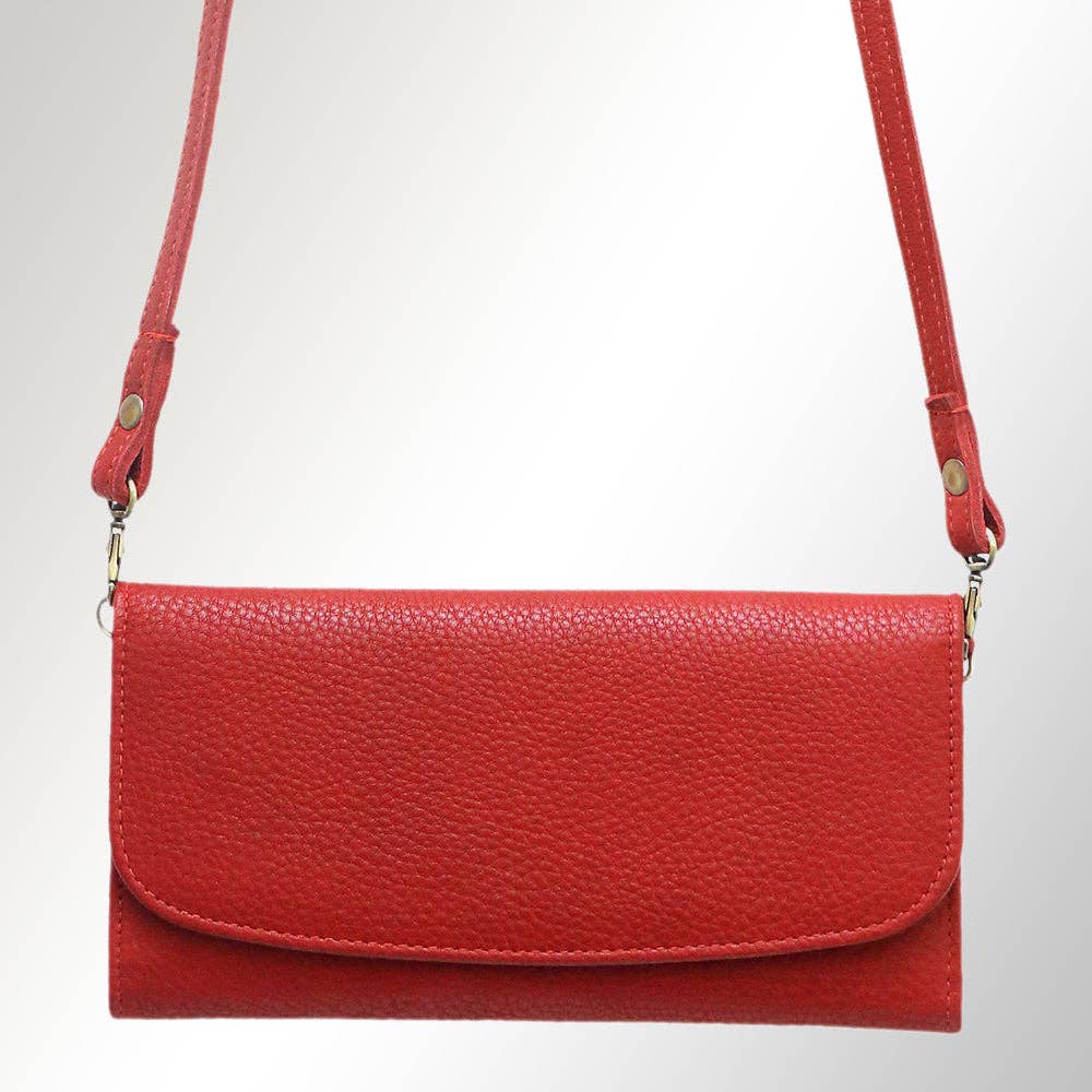 Minimalist Leather Crossbody