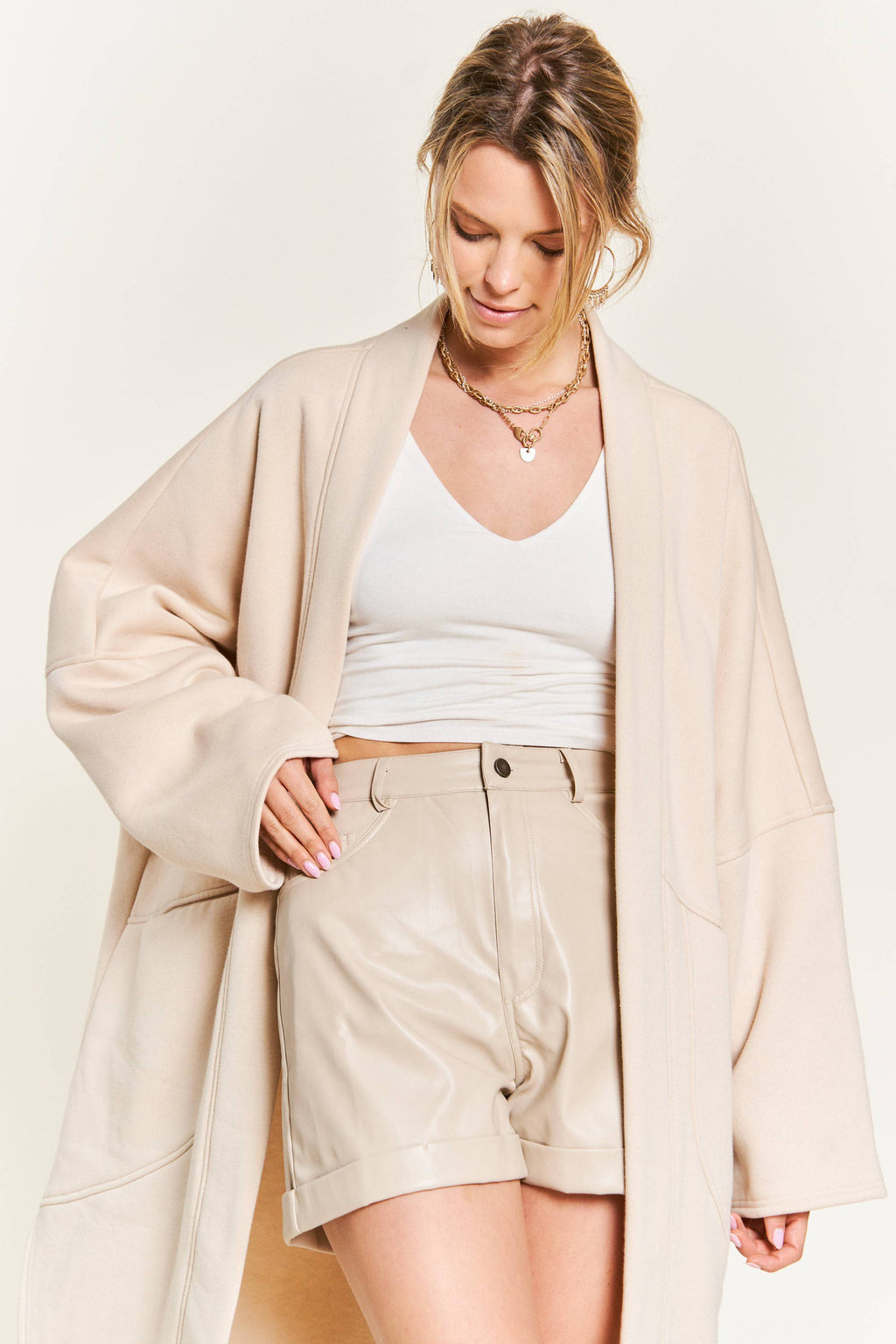 Oversized Knit Cardi