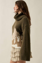 Mountains Turtleneck Sweater
