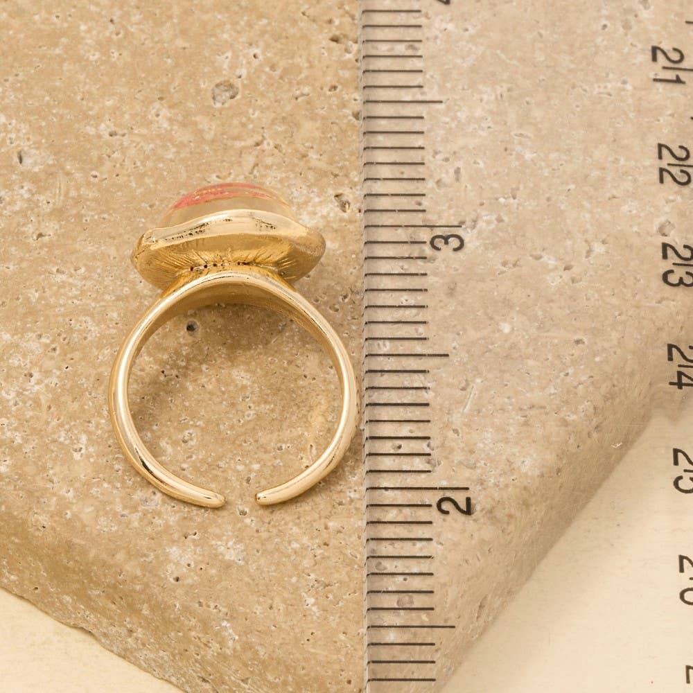 Pressed Flower Ring