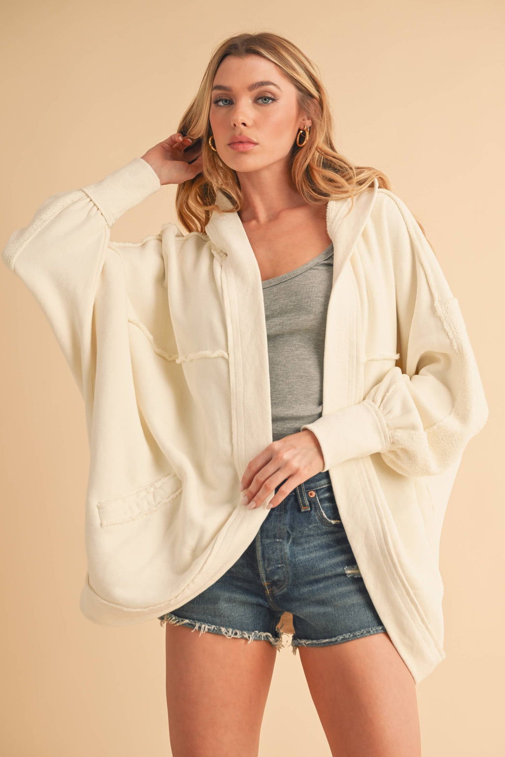 Janely Hooded Cardi