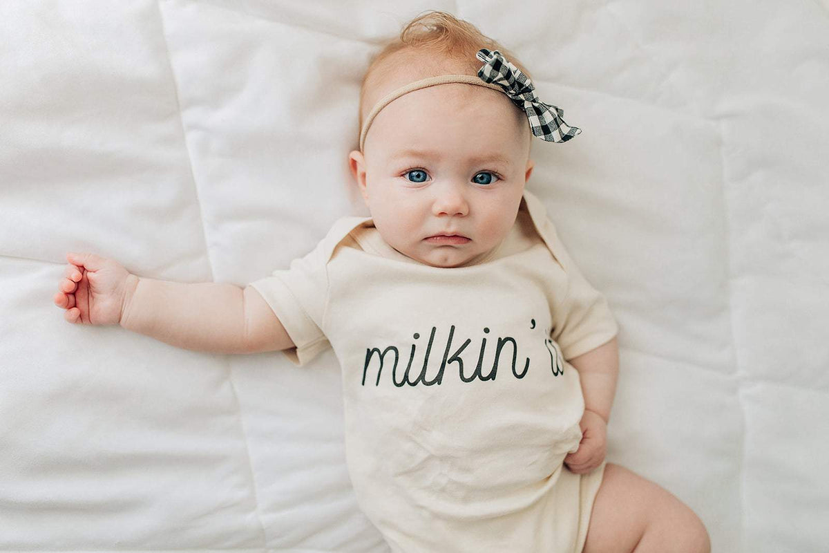 Milkin' It Organic Onesie