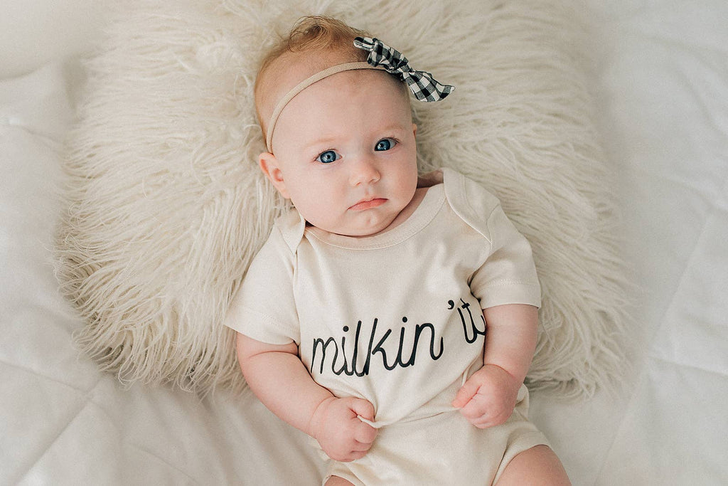 Milkin' It Organic Onesie
