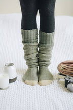 Open Weave Lounge Socks