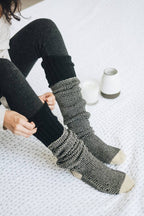Open Weave Lounge Socks