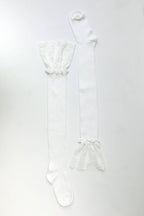 Lace Trimmed Knee-Highs