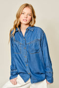 Denim Button Down