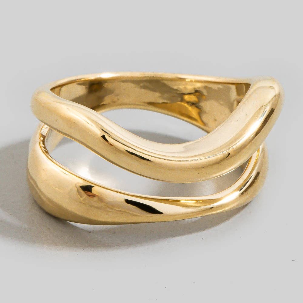 Warped Metallic Ring