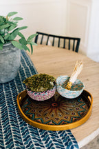 Swirling Sari Basket