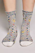 Flowers & Ruffles Socks