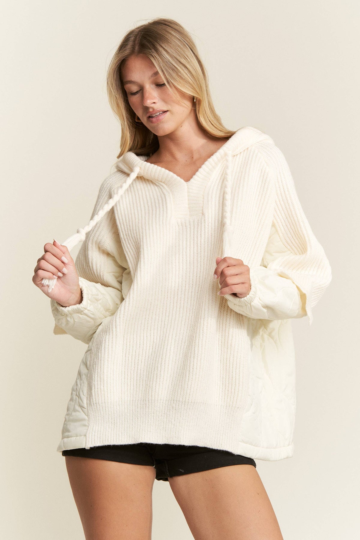 Puffer Sweater Hoodie