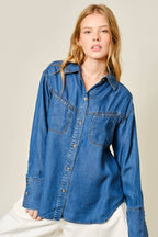 Denim Button Down