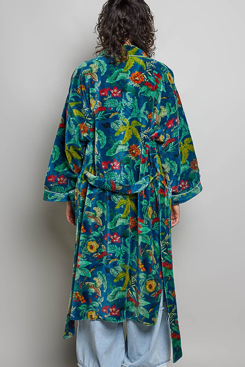 Velvet Kimono Robe