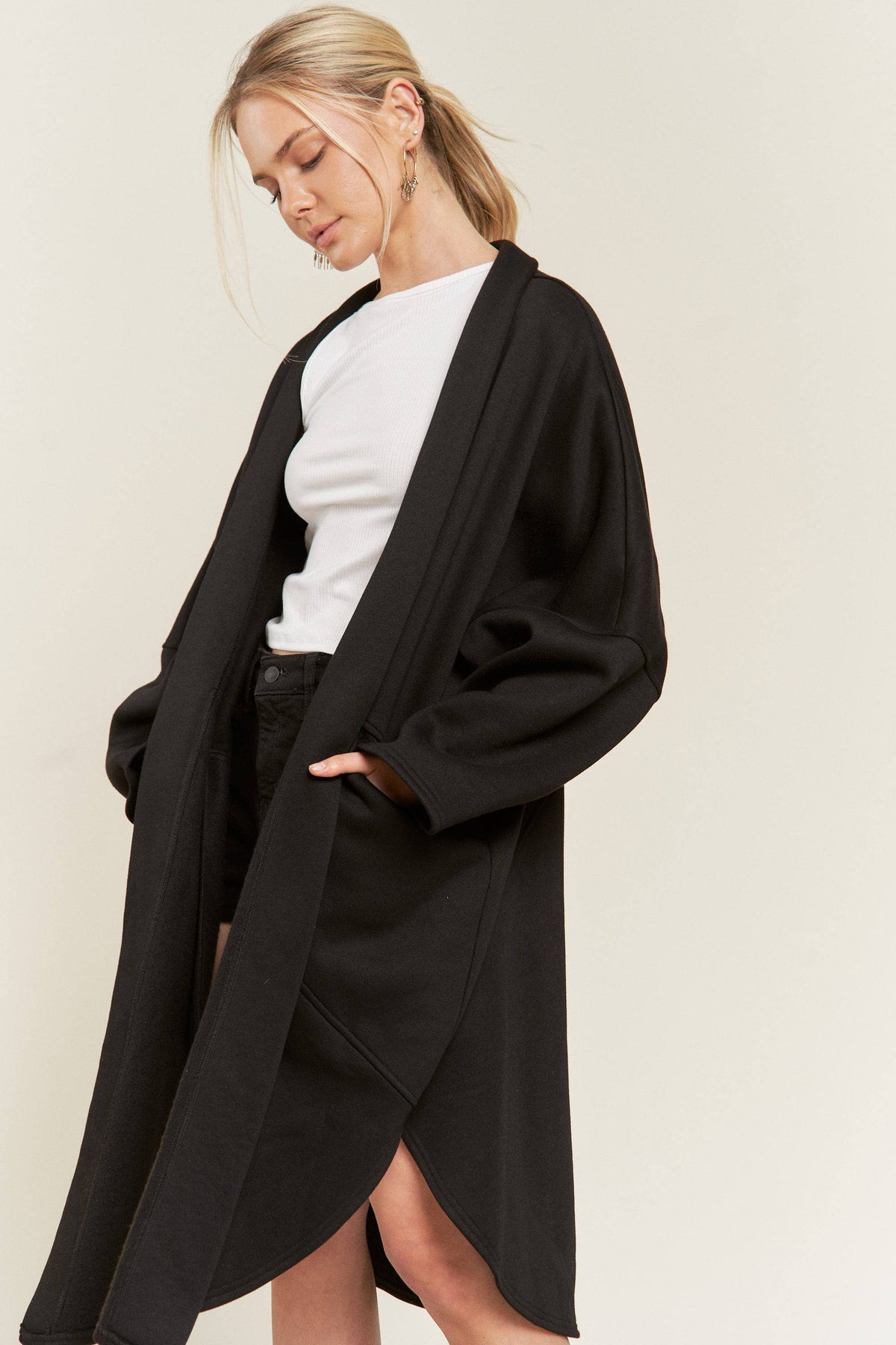 Oversized Knit Cardi