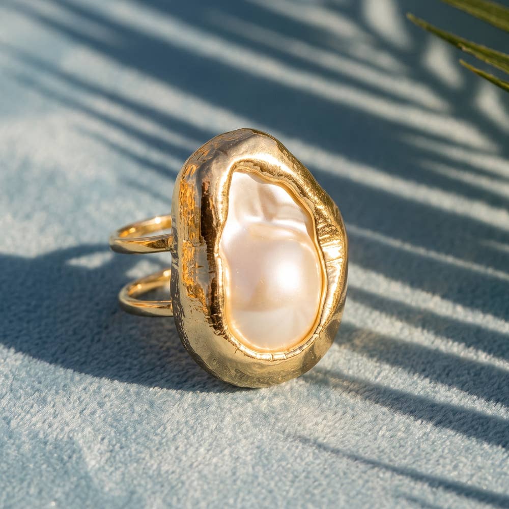 Baroque Molten Ring