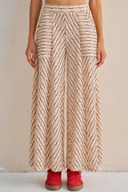 Stripe Wide Legs