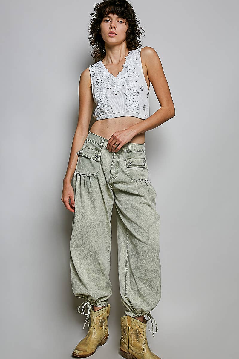Twill Joggers