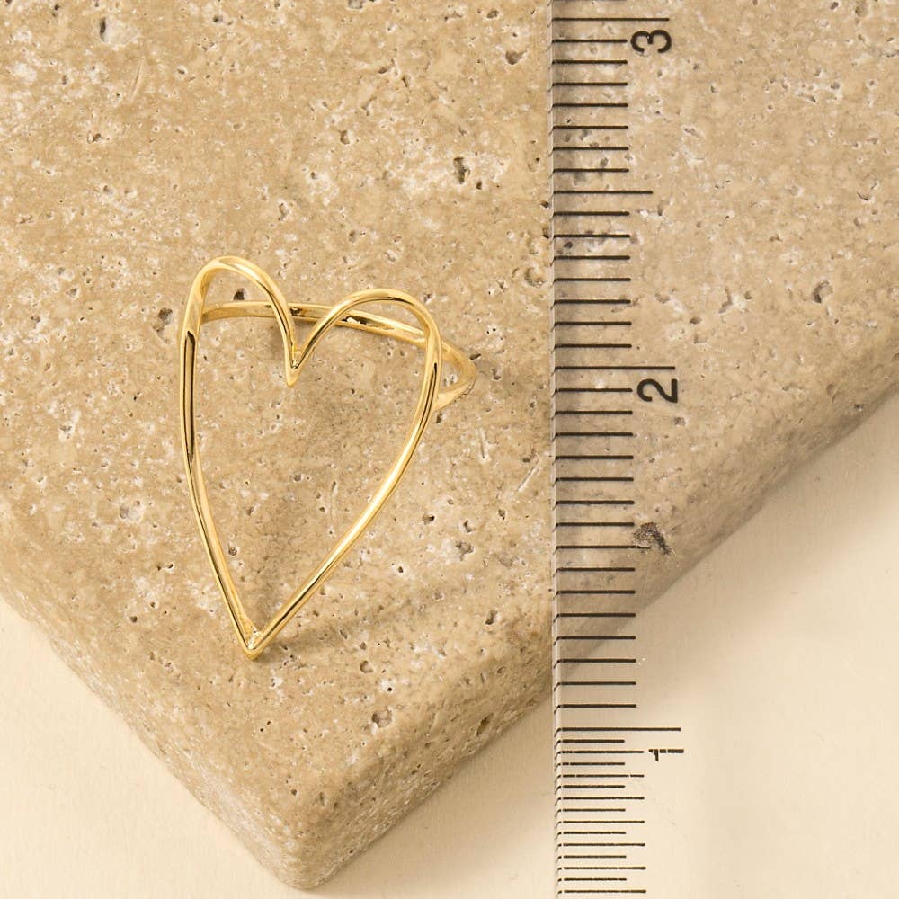 Heart Cutout Band