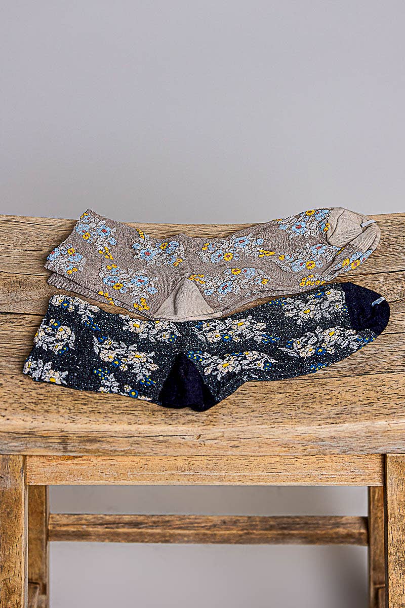Flowers & Ruffles Socks