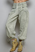 Twill Joggers