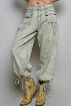 Twill Joggers