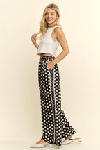 Dot Wide Legs