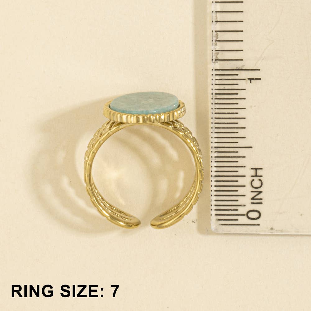 Beaded Triple Band