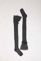 Lace Trimmed Knee-Highs