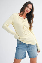 Henley Long Sleeve