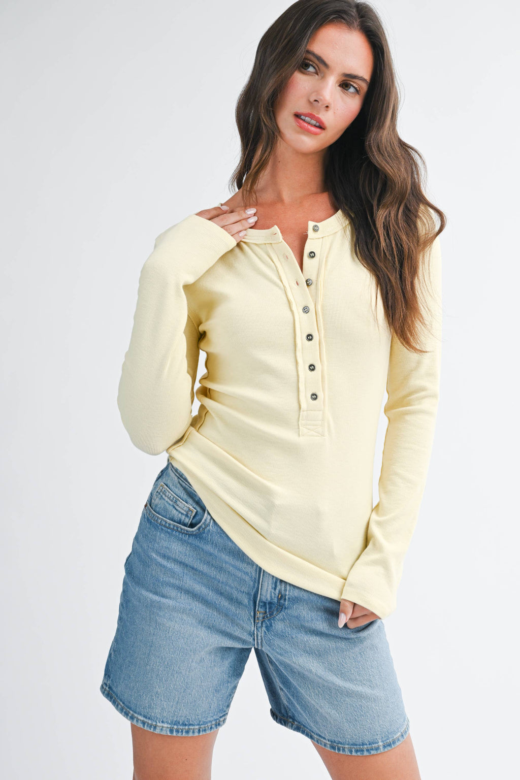 Henley Long Sleeve