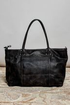 Studded Leather Tote