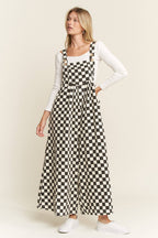 Checkered Overalls