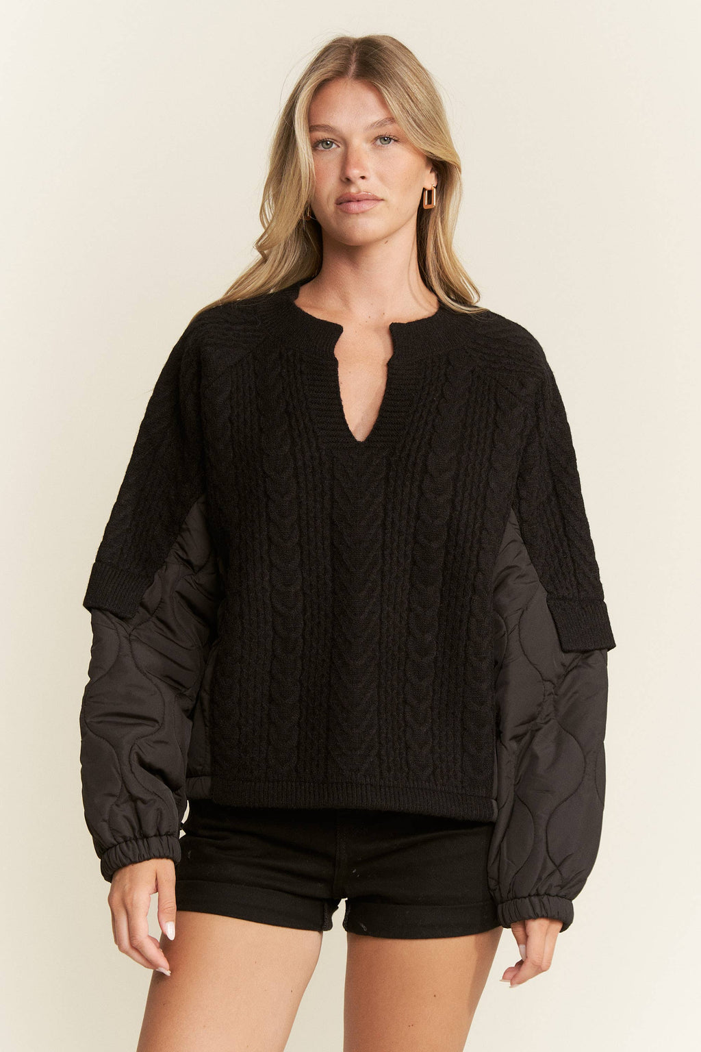 Puffer Sweater