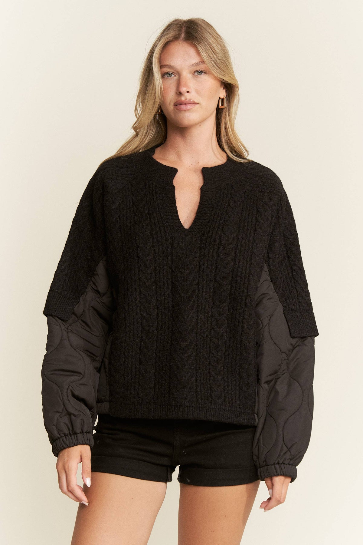Puffer Sweater