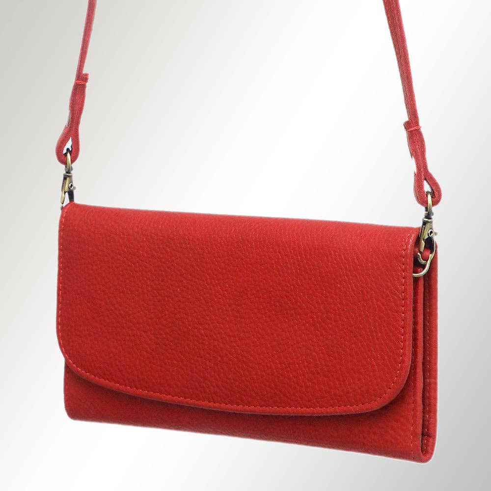 Minimalist Leather Crossbody