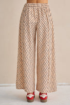 Stripe Wide Legs