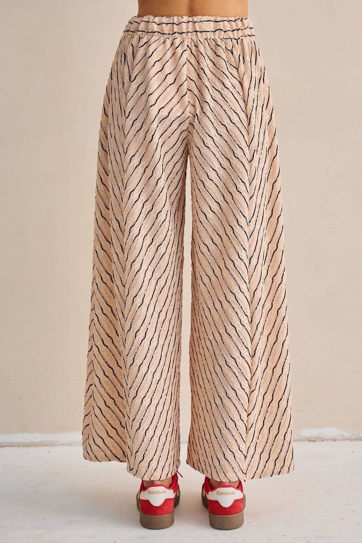 Stripe Wide Legs