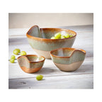 Rustic Reactive Glaze Bowl