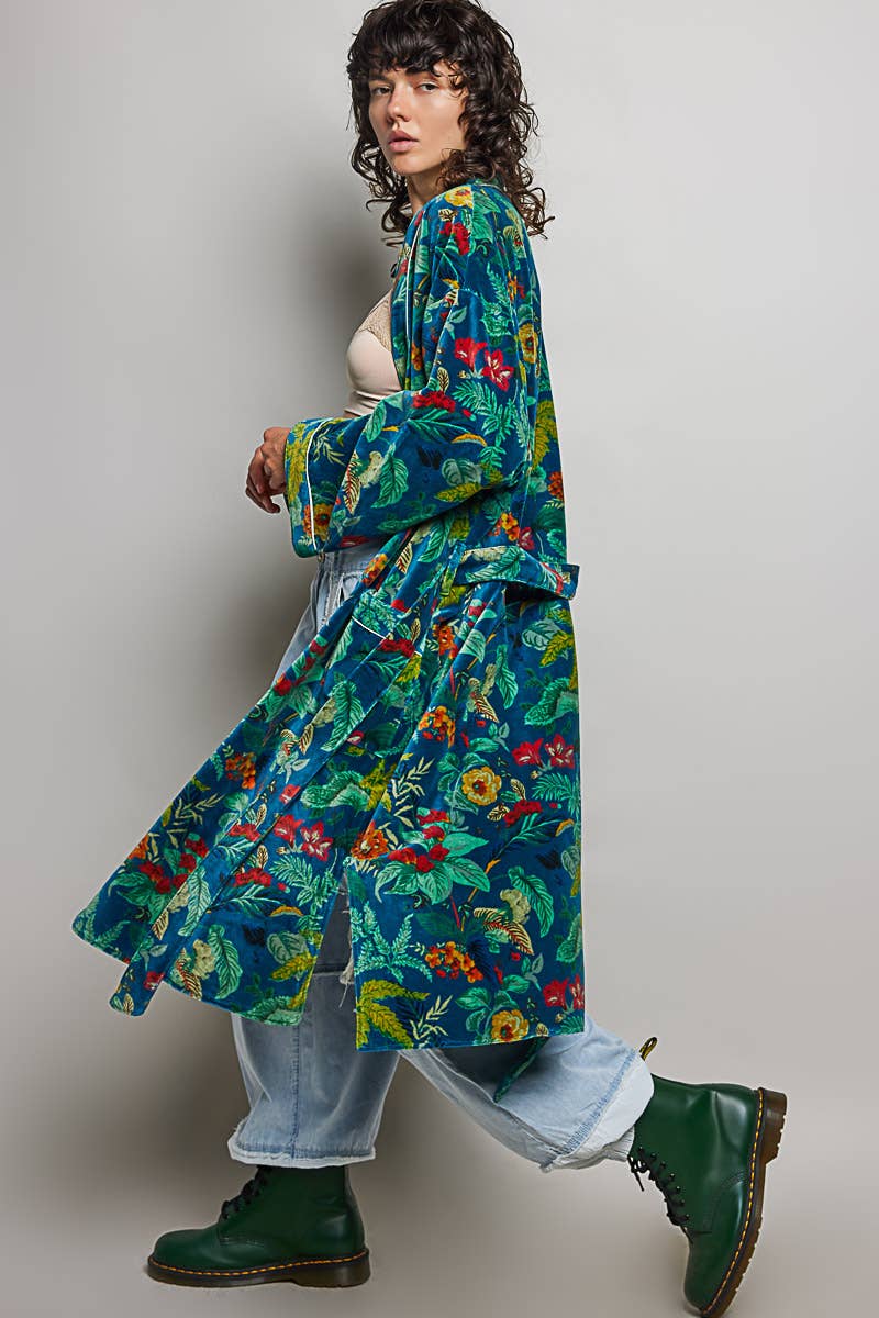 Velvet Kimono Robe