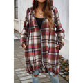 Plaid Hooded Coat