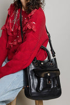 POL Leather Satchel