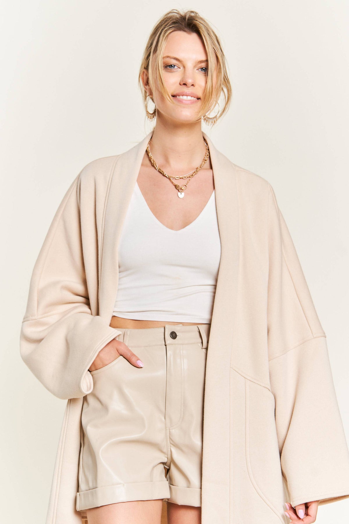 Oversized Knit Cardi