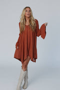 Bell Sleeve Dress