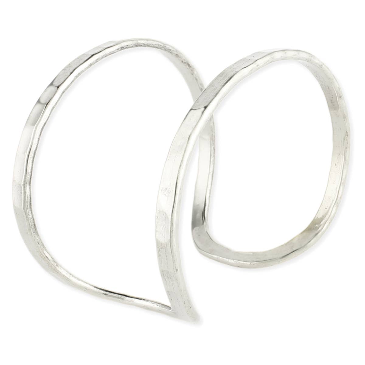 Hammered Wide Cuff