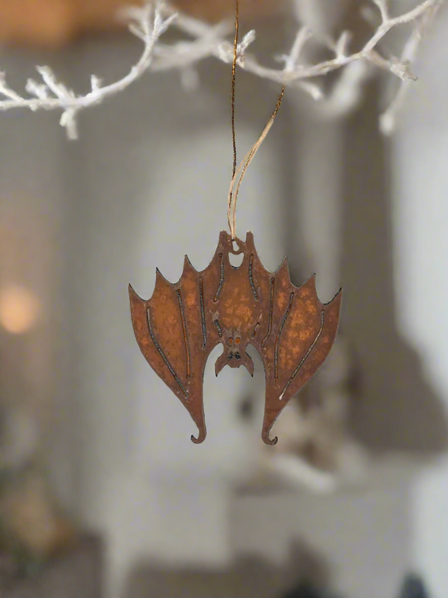 Metal Hanging Bat